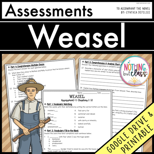 Weasel - Tests | Quizzes | Assessments