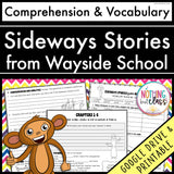Sideways Stories from Wayside School | Comprehension and Vocabulary