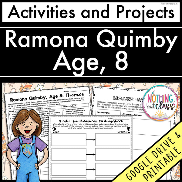 Ramona Quimby, Age 8 | Activities and Projects