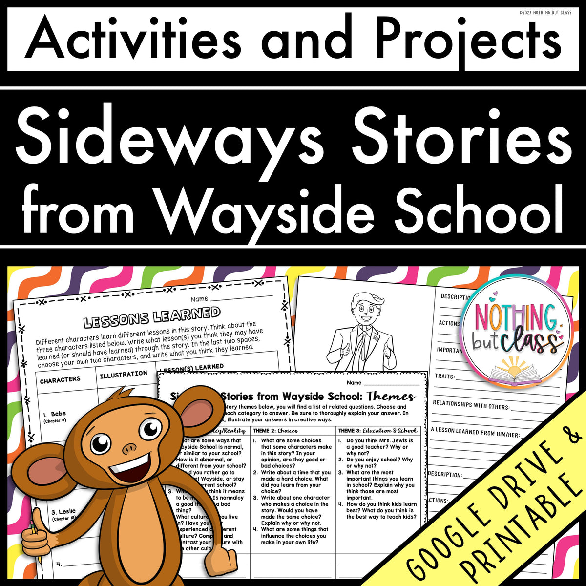  The Wayside School 4-Book Box Set: Sideways Stories