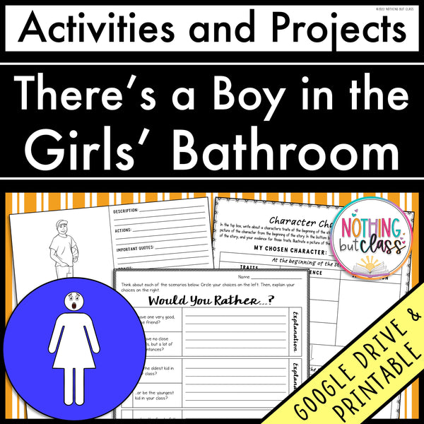 There's a Boy in the Girls' Bathroom | Activities and Projects