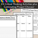 Bridge to Terabithia | Activities and Projects