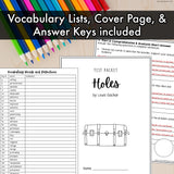 Holes - Tests | Quizzes | Assessments