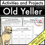 Old Yeller | Activities and Projects