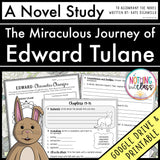The Miraculous Journey of Edward Tulane Novel Study Unit