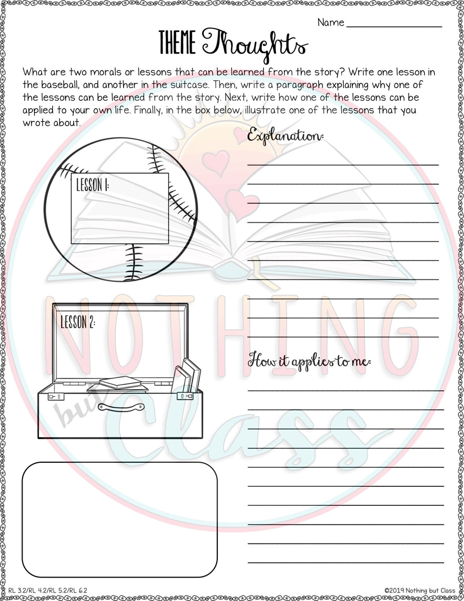 Maniac Magee | Activities and Projects – Nothing but Class