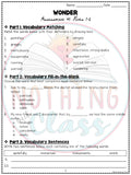 Wonder | Tests, Quizzes, Assessments