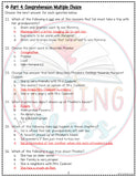 Walk Two Moons - Tests | Quizzes | Assessments