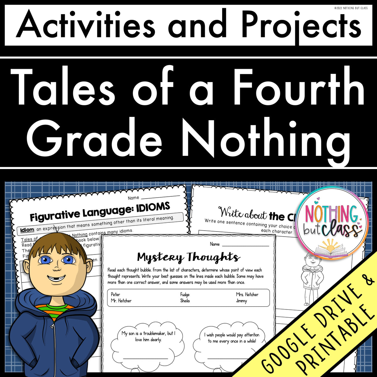 Tales of a Fourth Grade Nothing Project: Tales of 4th Grade