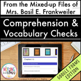 From the Mixed-up Files of Mrs. Basil E. Frankweiler | Google Forms Edition | Novel Study