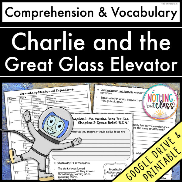 Charlie and the Great Glass Elevator | Comprehension and Vocabulary