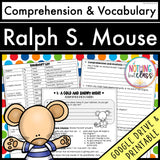 Ralph S. Mouse | Comprehension and Vocabulary by chapter