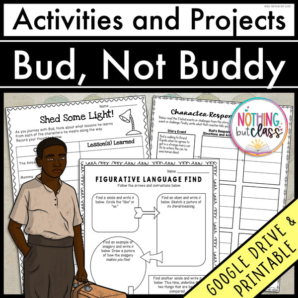 Bud, Not Buddy | Activities and Projects
