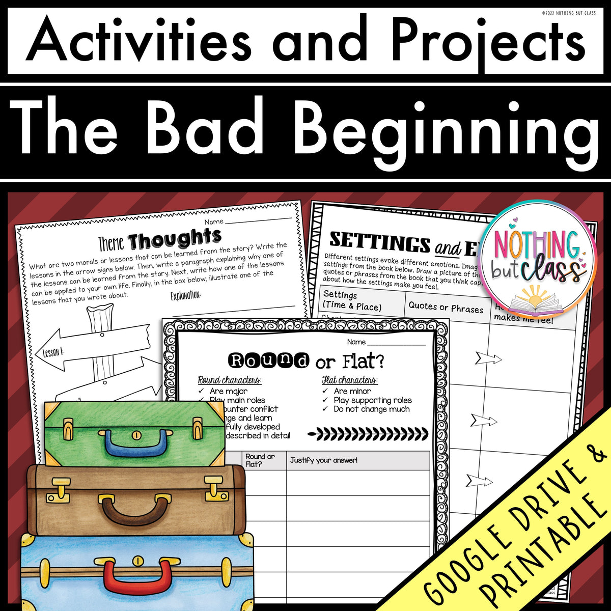 The Bad Beginning | Activities and Projects – Nothing but Class