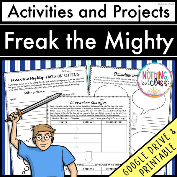 Freak the Mighty | Activities and Projects