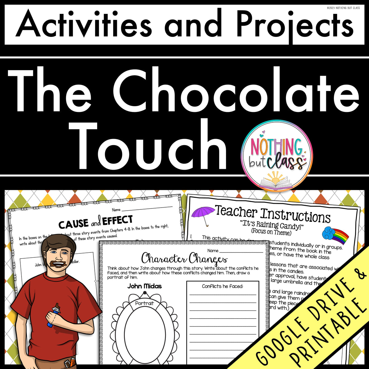the-chocolate-touch-activities-and-projects-nothing-but-class