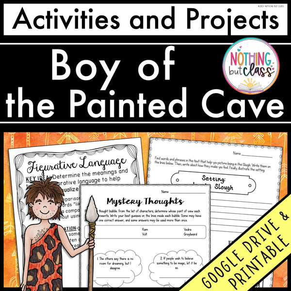 Boy of the Painted Cave | Activities and Projects