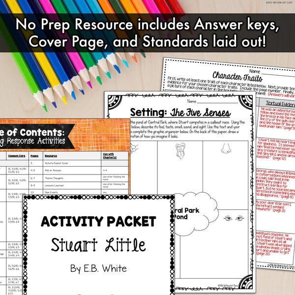 Stuart Little Project Stuart Little | Activities and Projects – Nothing but Class