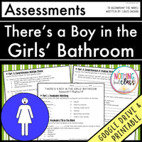 There's a Boy in the Girls' Bathroom - Tests | Quizzes | Assessments