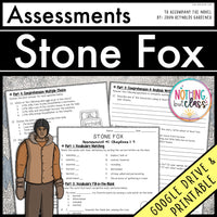 Stone Fox - Tests | Quizzes | Assessments