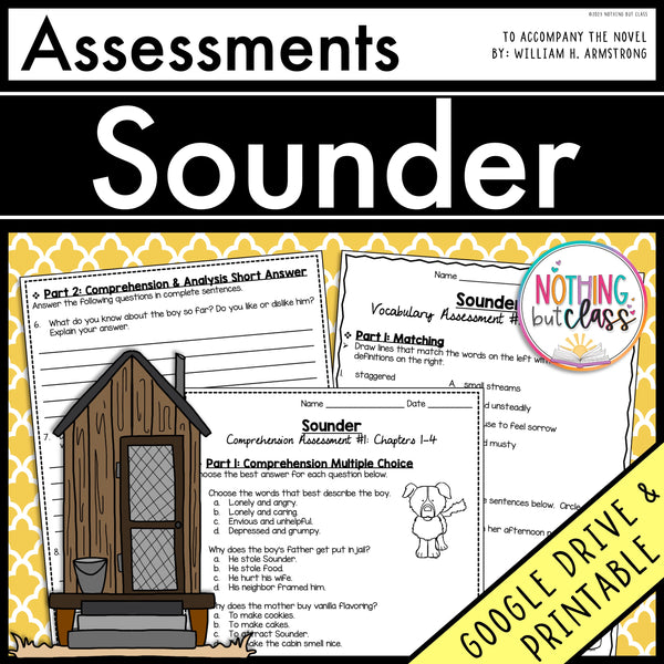 Sounder - Tests | Quizzes | Assessments