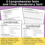 The Wild Robot Escapes - Tests | Quizzes | Assessments