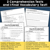 Fourth Grade Rats - Tests | Quizzes | Assessments