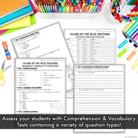 Island of the Blue Dolphins - Tests | Quizzes | Assessments