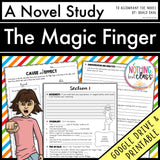The Magic Finger Complete Novel Study Unit