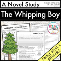 The Whipping Boy Novel Study Unit