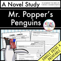 Mr. Popper's Penguins Novel Study Unit