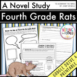 Fourth Grade Rats Novel Study Unit