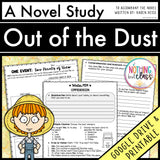 Out of the Dust Complete Novel Study Unit