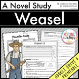 Weasel Novel Study Unit