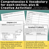 Coraline Novel Study Unit