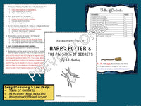 Harry Potter and the Chamber of Secrets - Assessments