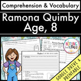 Ramona Quimby, Age 8 | Comprehension and Vocabulary