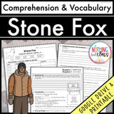 Stone Fox | Comprehension and Vocabulary
