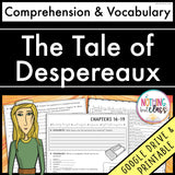 The Tale of Despereaux | Comprehension and Vocabulary