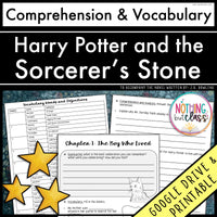 Harry Potter and the Sorcerer's Stone | Comprehension and Vocabulary