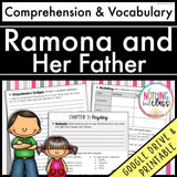 Ramona and her Father |  Comprehension and Vocabulary