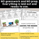 Among the Hidden | Comprehension and Vocabulary Pack