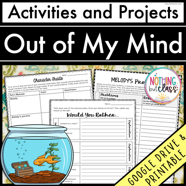 Out of My Mind | Activities and Projects