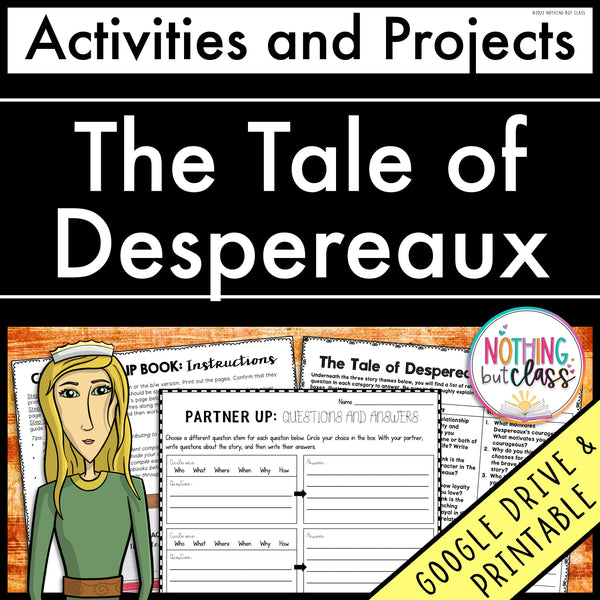 The Tale of Despereaux | Activities and Projects
