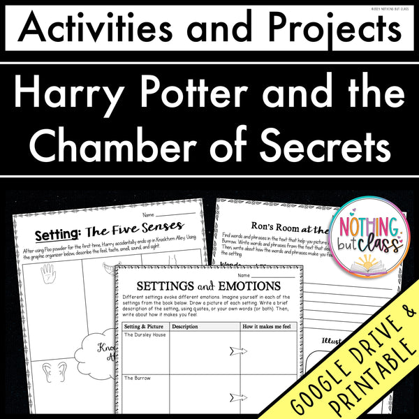 Harry Potter and the Chamber of Secrets | Activities and Projects