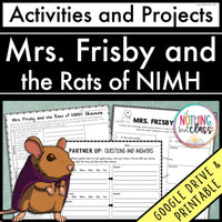 Mrs. Frisby and the Rats of Nimh | Activities and Projects