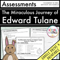 The Miraculous Journey of Edward Tulane | Tests, Quizzes, Assessments