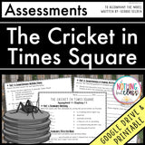 The Cricket in Times Square - Tests | Quizzes | Assessments