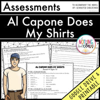 Al Capone Does My Shirts - Tests | Quizzes | Assessments