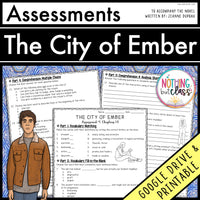 The City of Ember - Tests | Quizzes | Assessments